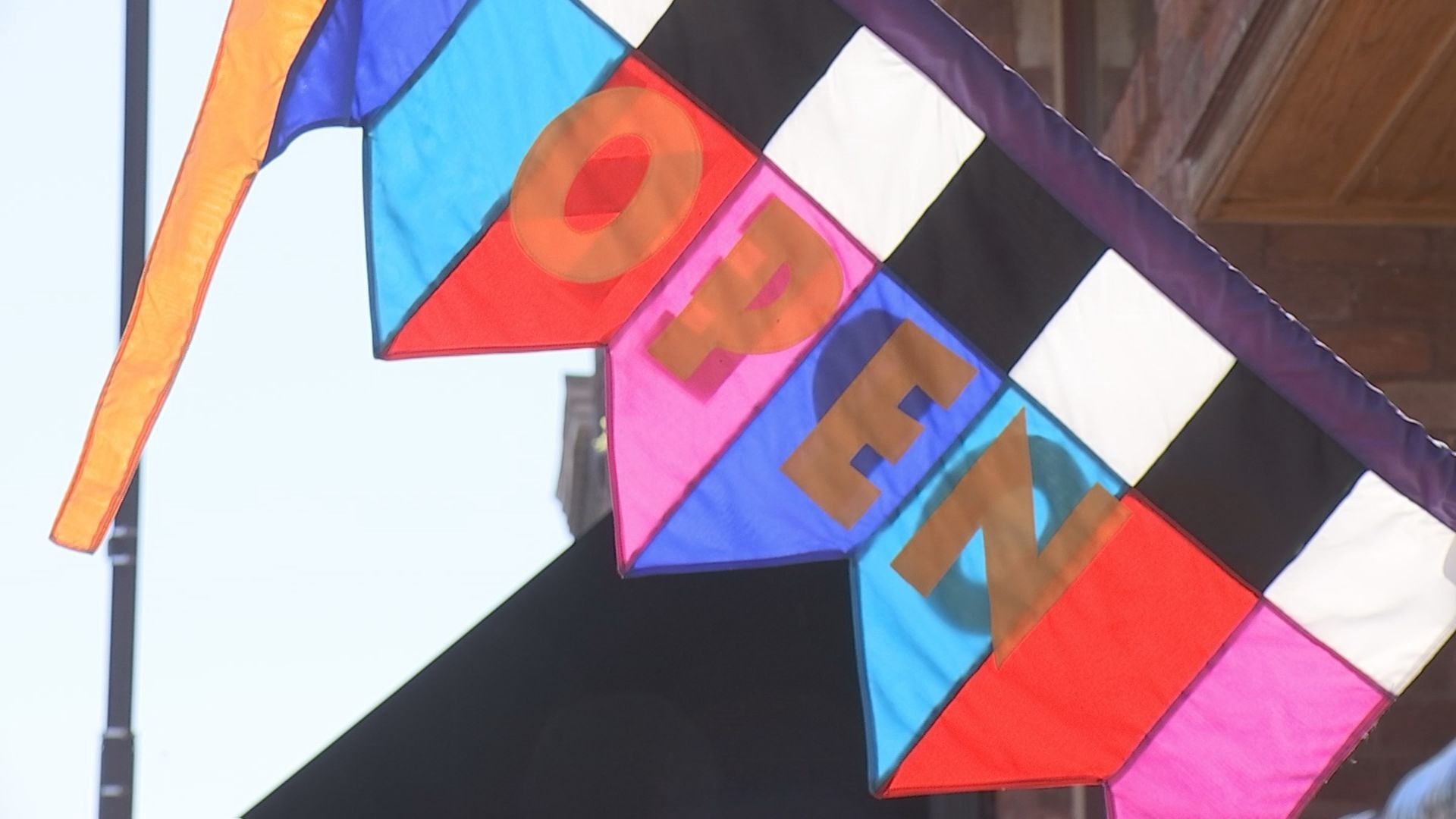 open flag